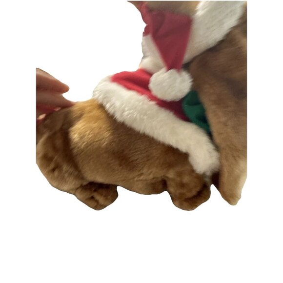 VTG Y2k Christmas Hound Dog Smart Ind. Group Sings "Jingle Bells" Toy Plush Read - Picture 6 of 15